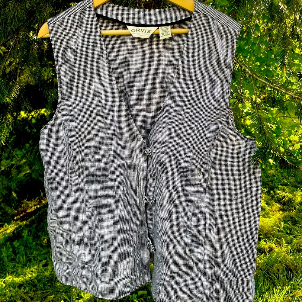 Classic ORVIS Linen Vest
